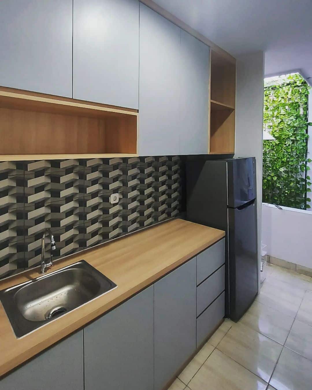 Kitchen Semi Outdoor di Cibubur 01